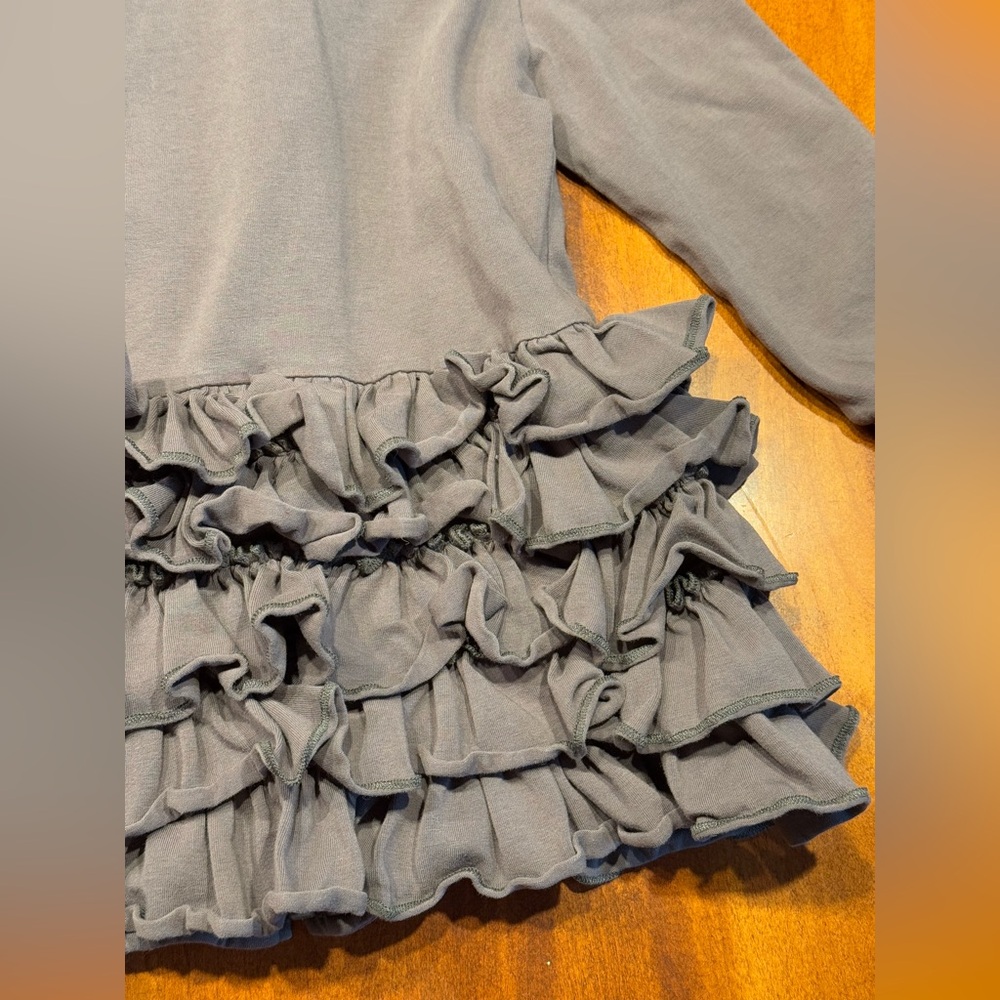 2T Ruffle Zip-Up Hoodie - Picture 4 of 4